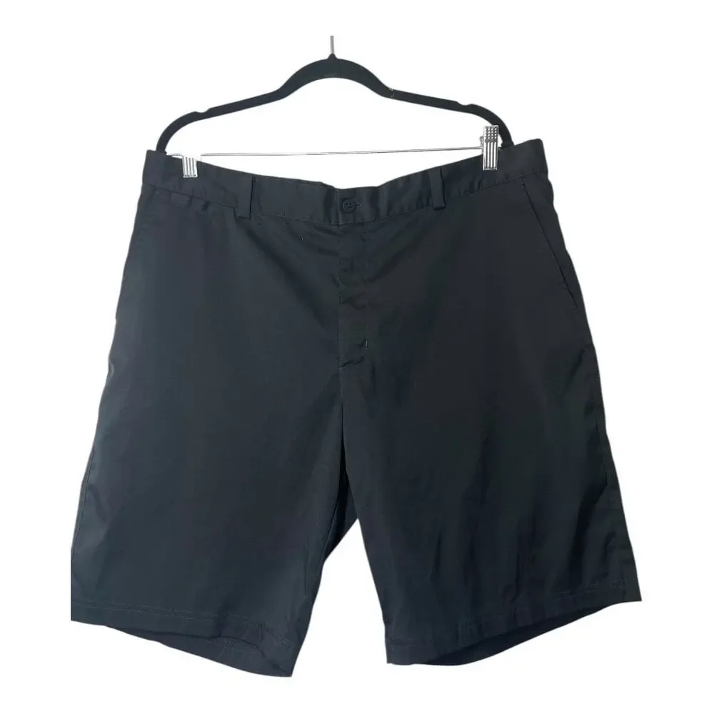 Nike Mens Golf Shorts Black Size 38 Tour Performance Dri-fit Pockets Stretch